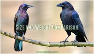 size and weight comparison