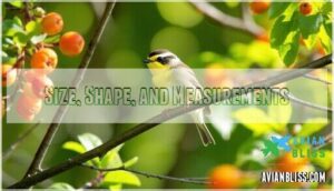 size, shape, and measurements