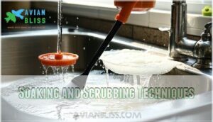 soaking and scrubbing techniques