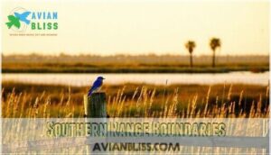 southern range boundaries