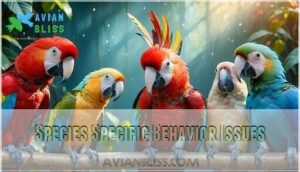 species specific behavior issues species specific behavior issues