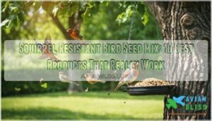 squirrel resistant bird seed mix