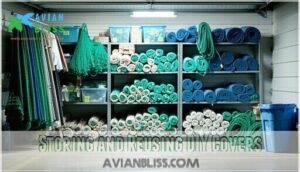 storing and reusing diy covers