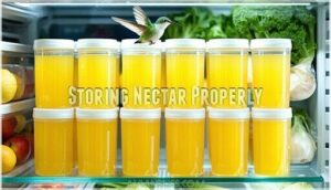 storing nectar properly