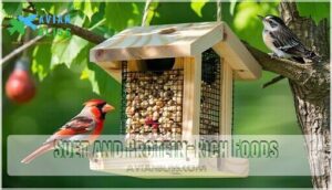 suet and protein-rich foods