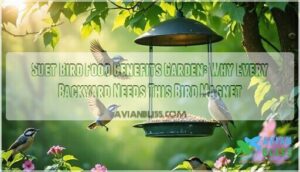 suet bird food benefits garden