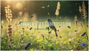 summer diet composition
