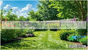sun and shade requirements