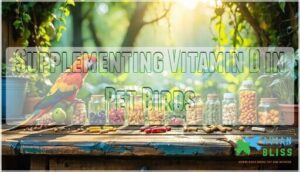 supplementing vitamin d in pet birds