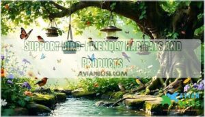 support bird-friendly habitats and products