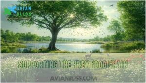 supporting the prey food chain