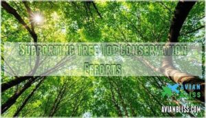 supporting tree top conservation efforts