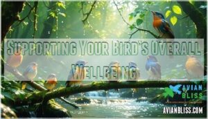 supporting your bird’s overall wellbeing