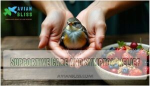 supportive care and symptom relief