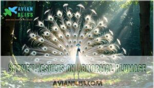 survey results on abnormal plumage