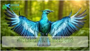 symmetrical feather loss symmetrical feather loss