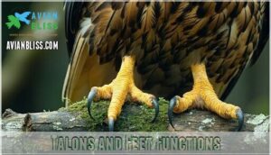 talons and feet functions talons and feet functions