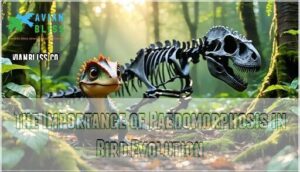 the importance of paedomorphosis in bird evolution