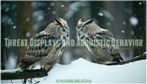 threat displays and agonistic behavior