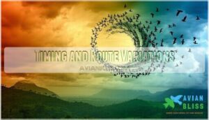 timing and route variations timing and route variations