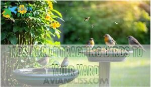 tips for attracting birds to your yard