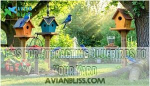 tips for attracting bluebirds to your yard