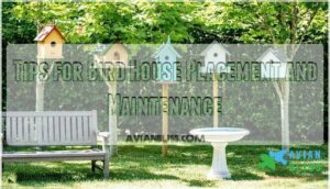 tips for bird house placement and maintenance