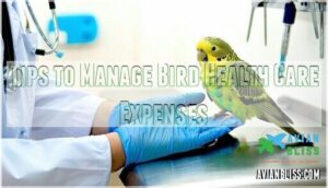 tips to manage bird health care expenses