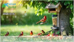 tracking cardinal visits