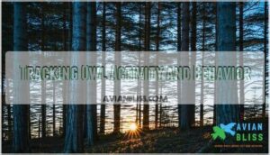 tracking owl activity and behavior