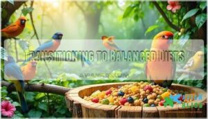 transitioning to balanced diets