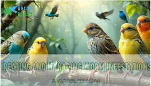 treating and managing worm infestations