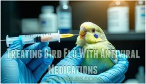 treating bird flu with antiviral medications