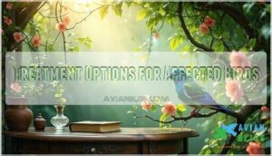 treatment options for affected birds