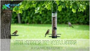 tube feeders for small seeds