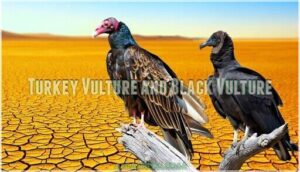 turkey vulture and black vulture