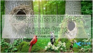 types of nests built by alabama birds types of nests built by alabama birds