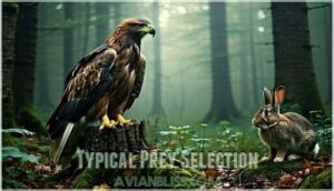 typical prey selection