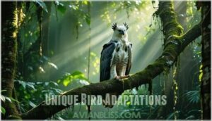 unique bird adaptations
