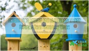 unique bird houses for bluebirds