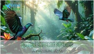 unique endemic species