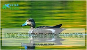 unique features of stiff-tailed ducks