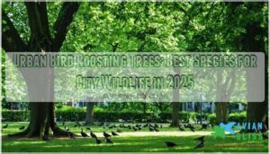 urban bird roosting trees
