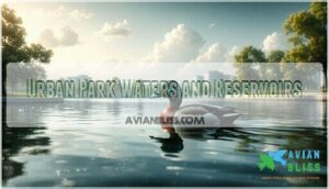 urban park waters and reservoirs