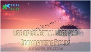 use of celestial cues and geomagnetic fields use of celestial cues and geomagnetic fields