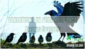 variations in fear response among species