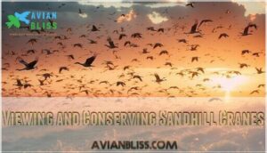 viewing and conserving sandhill cranes