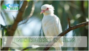 vision impairment in albinos