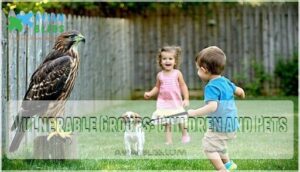 vulnerable groups: children and pets