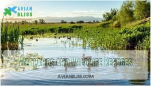 wetlands and wildlife refuges
